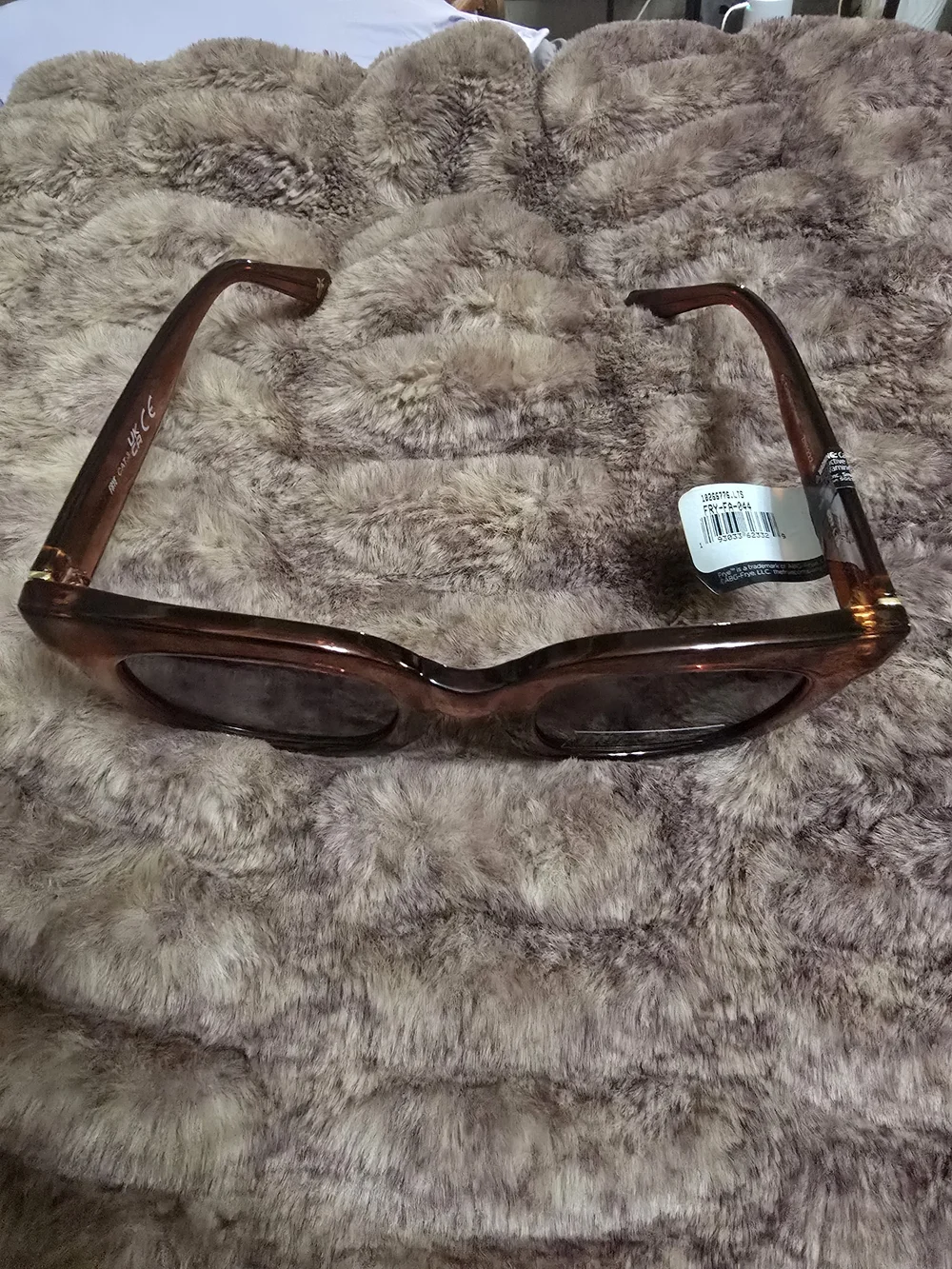 Frye Women's Brown Tortoiseshell Square Sunglasses